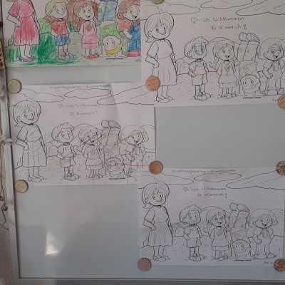 für Frau Kimmich gemalt
