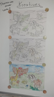 Arche Noah, bei diesem Regen diese Woche
