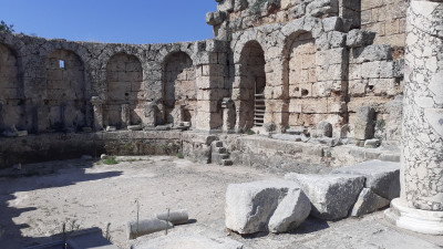 Badehaus der Sportschule in Perge